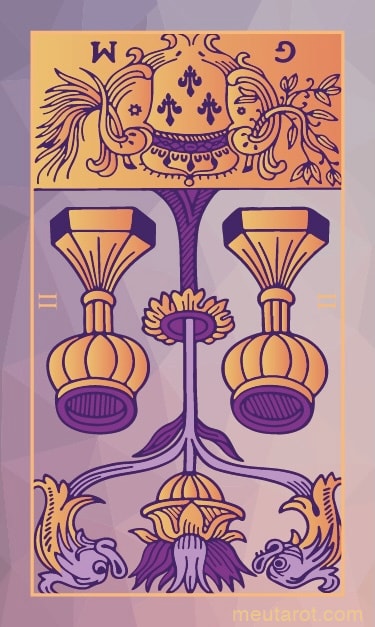 Due di Coppe Invertita