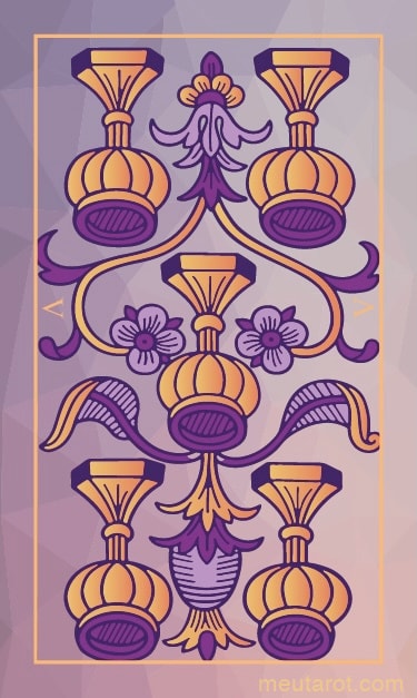 Cinque di Coppe Invertita