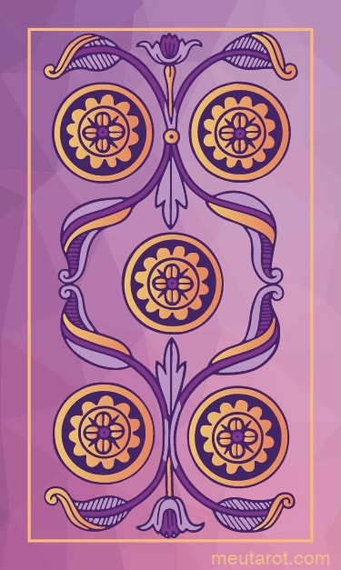 Cinque di Denari Invertita