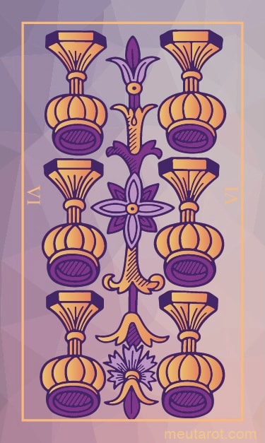 Sei di Coppe Invertito