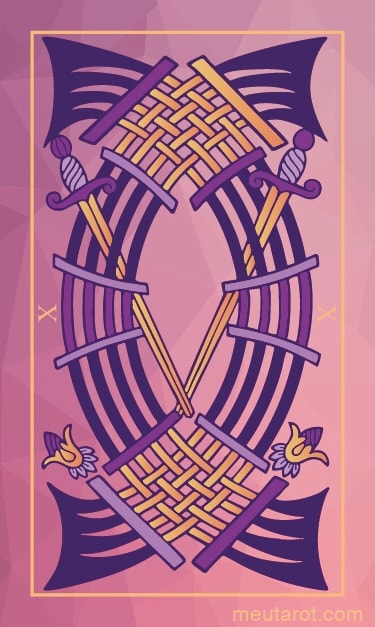 Dieci di Spade Invertita