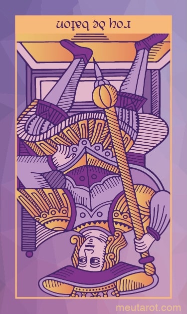 Re di Bastoni Invertito