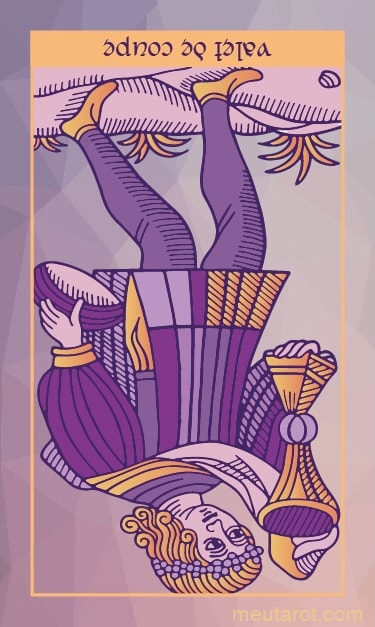 Fante di Coppe Invertito