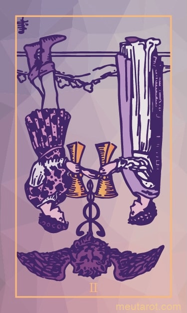 Due di Coppe Invertita