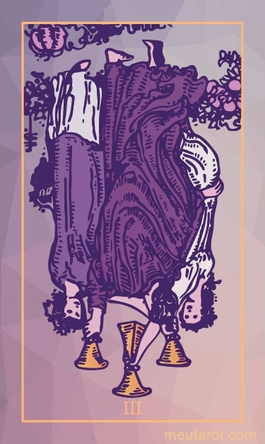 Tre di Coppe Invertita