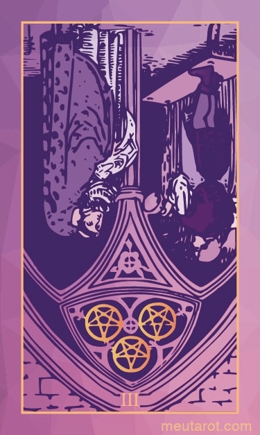 Tre di Denari Invertita