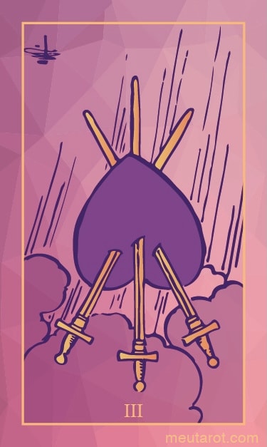 Tre di Spade Invertita