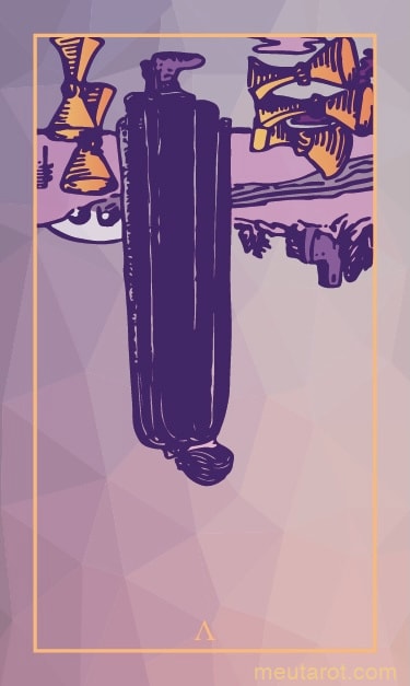 Cinque di Coppe Invertita