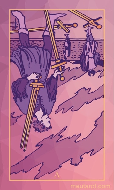 Cinque di Spade Invertita