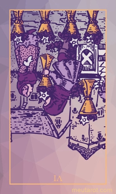 Sei di Coppe Invertito