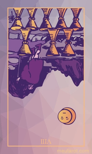 Otto di Coppe Invertito