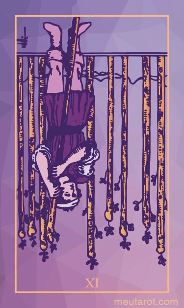 Nove di Bastoni Invertita