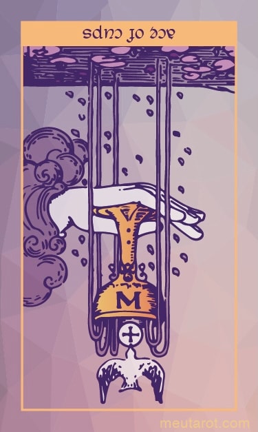 Asso di Coppe Invertito