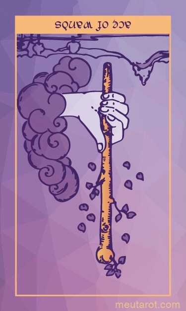 Asso di Bastoni Invertito