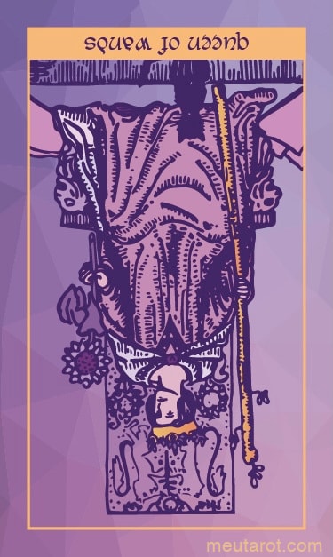 Regina di Bastoni Invertita