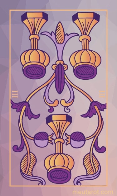 Tre di Coppe Invertita