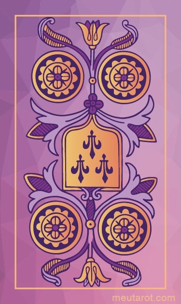 Quattro di Denari Invertita