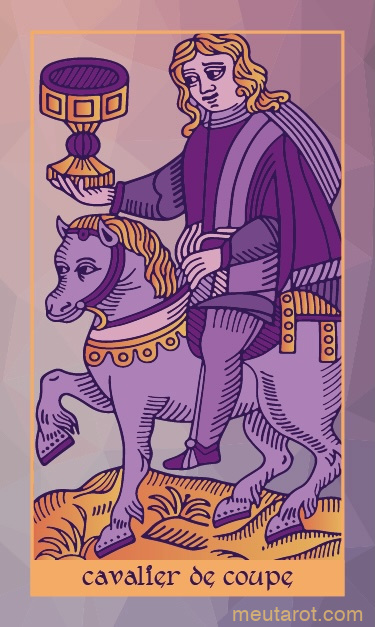 Caballero De Copas Significado En El Tarot De Marsella Meu Tarot